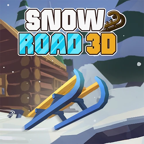Snow Road 3D - Click to play