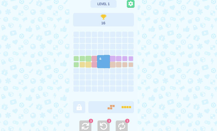 1010 Block Puzzle Line Fill 1010 Block Puzzle Line Fill - Game screenshot