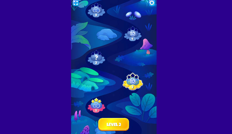 Bubble Mania Shooter Mania Level - Game screenshot
