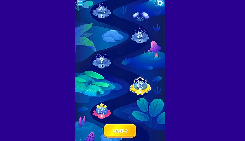 Bubble Mania Shooter Mania Level - Game screenshot