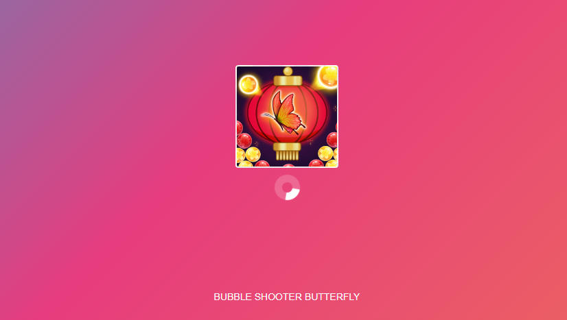 Bubble Shooter Butterfly Colorful Gameplay - Game screenshot