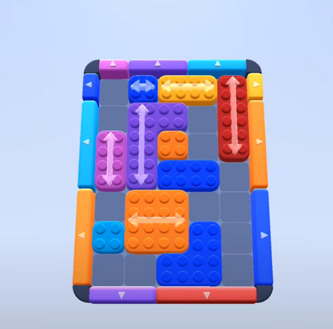 Color Block Jam Colorful Gameplay - Game screenshot