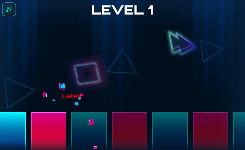 Color Rhythm Rhythm Action - Game screenshot