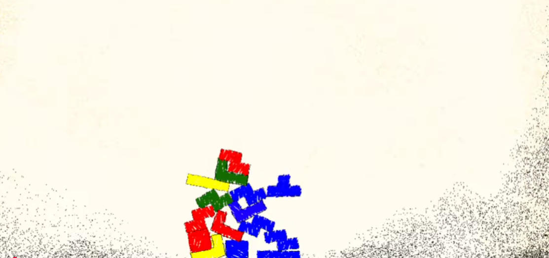 Sketchy Towers Hand Drawn Style - Game screenshot