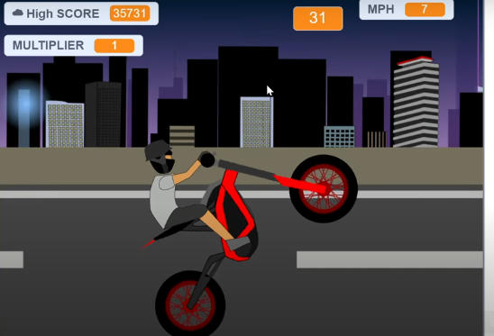 Soflo Wheelie Bike Upgrade Soflo Wheelie Bike Upgrade - Game screenshot