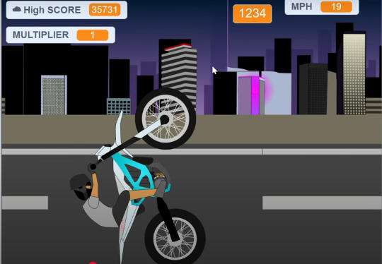Soflo Wheelie Motorcycle Stunt Soflo Wheelie Motorcycle Stunt - Game screenshot
