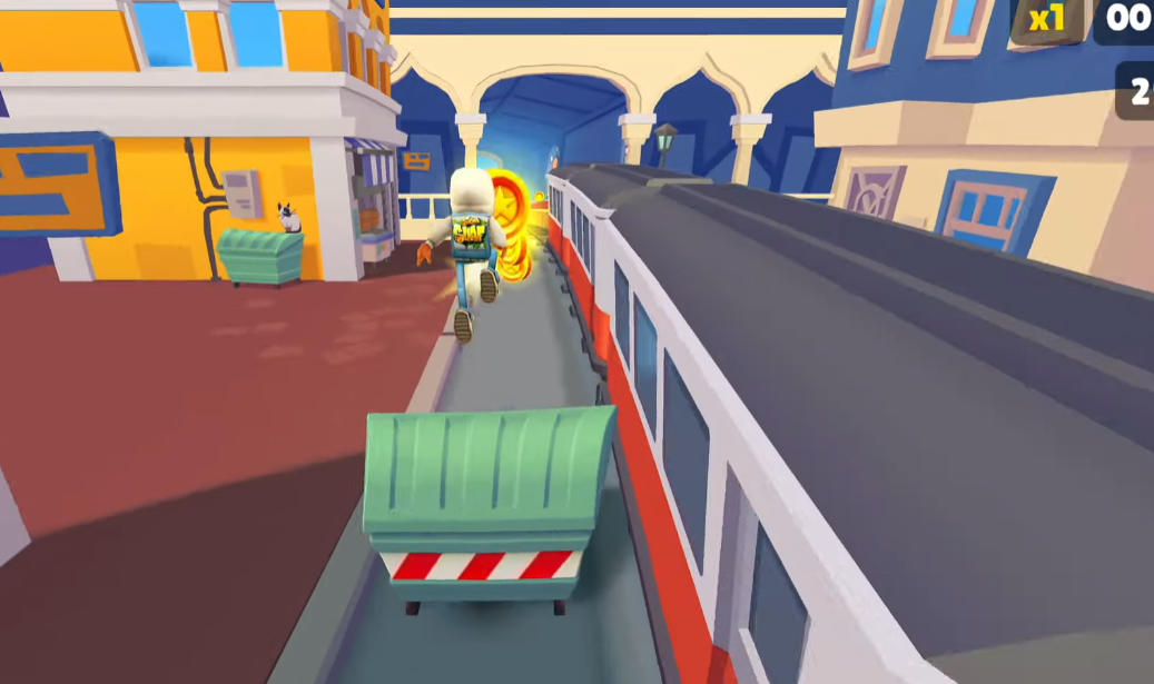 Subway Surfers Istanbul Bazaar Running - Game screenshot